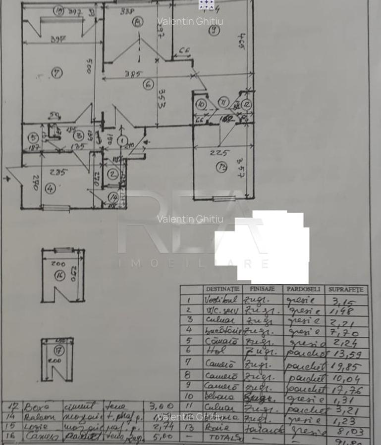 4 camere - Ferdinand - 1/2 - 104 mp - centrala - 5