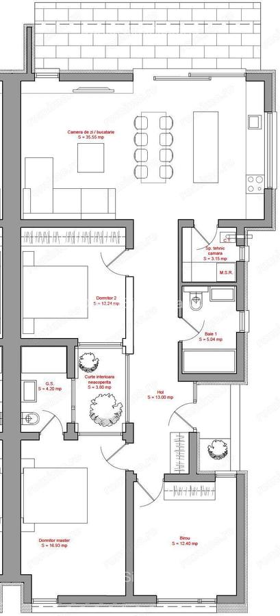 De vanzare duplex pe parter cu 4 camere in Dumbravita - 2