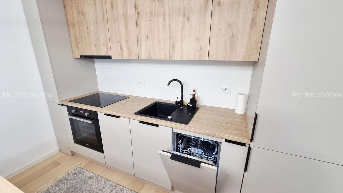 Apartament cu 2 camere semidecomandat, mobilat în Băneasa - 7