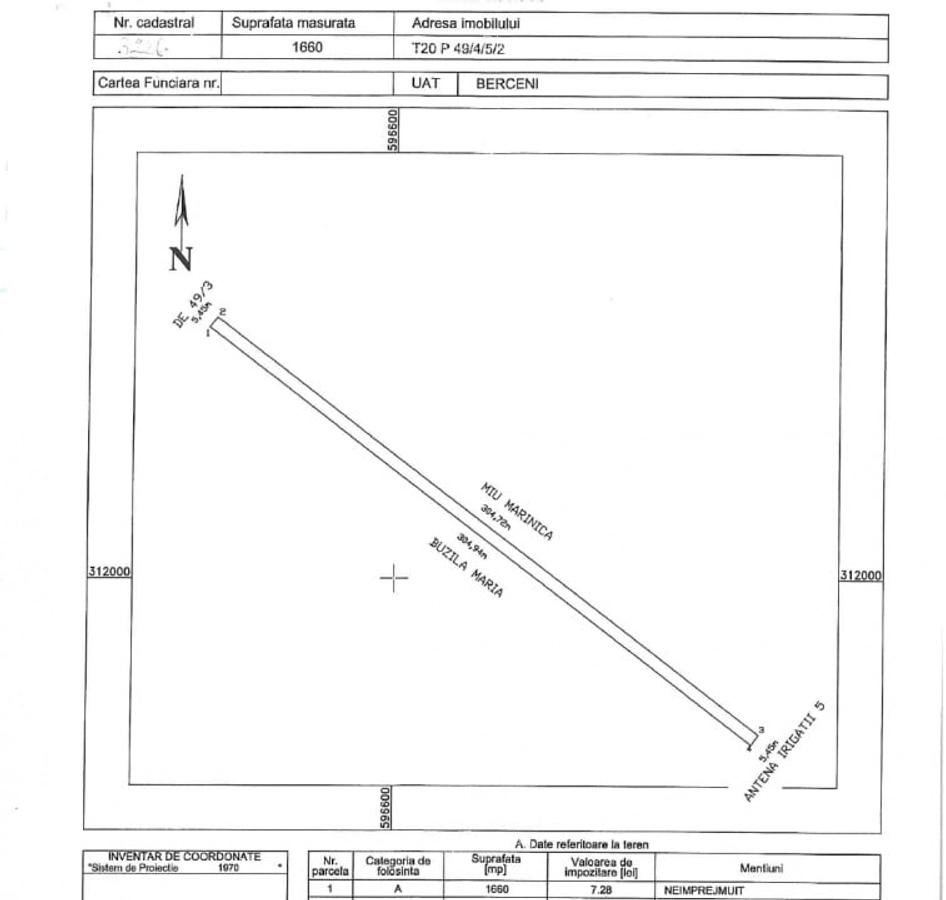 2 Terenuri 1660mp Extravilane In Rate Primaverii Com. Berceni | #EG37 - 3
