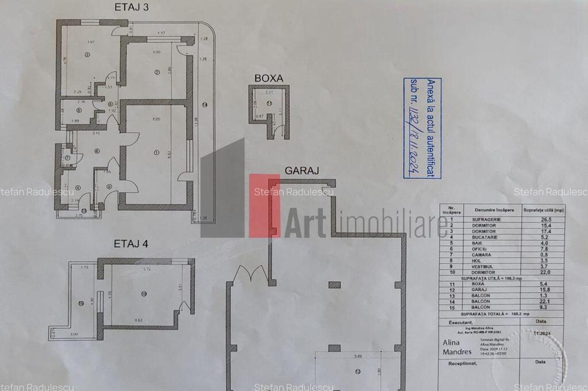 Apartament 3 camere + camera supliemntara, garaj si boxa ... - 18