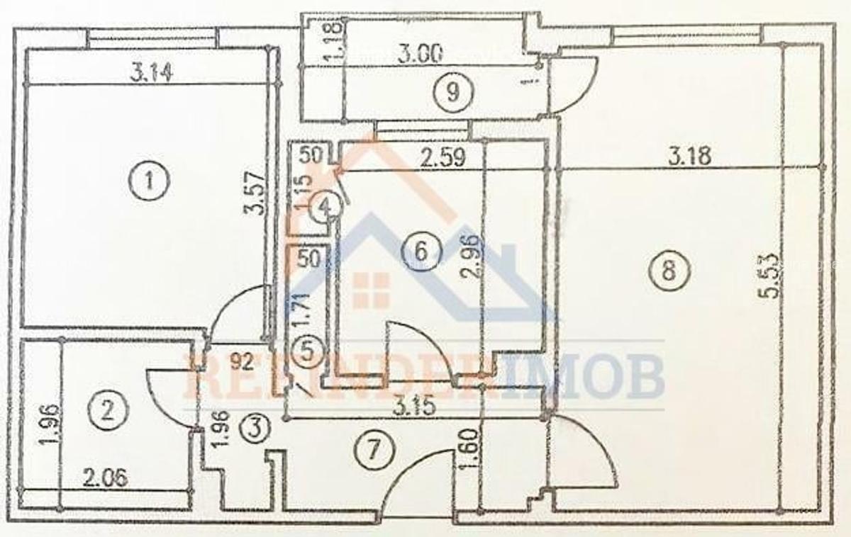 Apartament de vanzare cu 2 camere, zona Dristor - 1