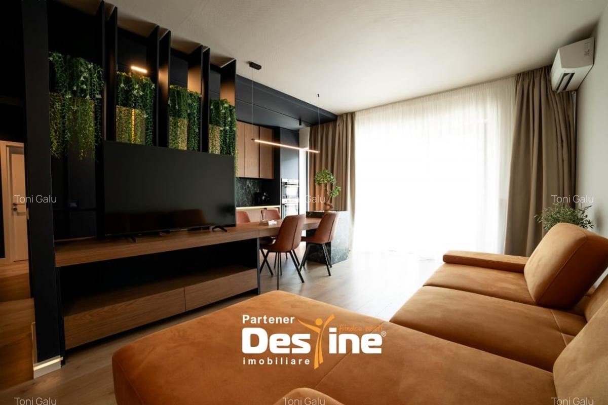 Apartament modern cu 2 camere 65 mp, mobilat si utilat premium - Silk District - 3