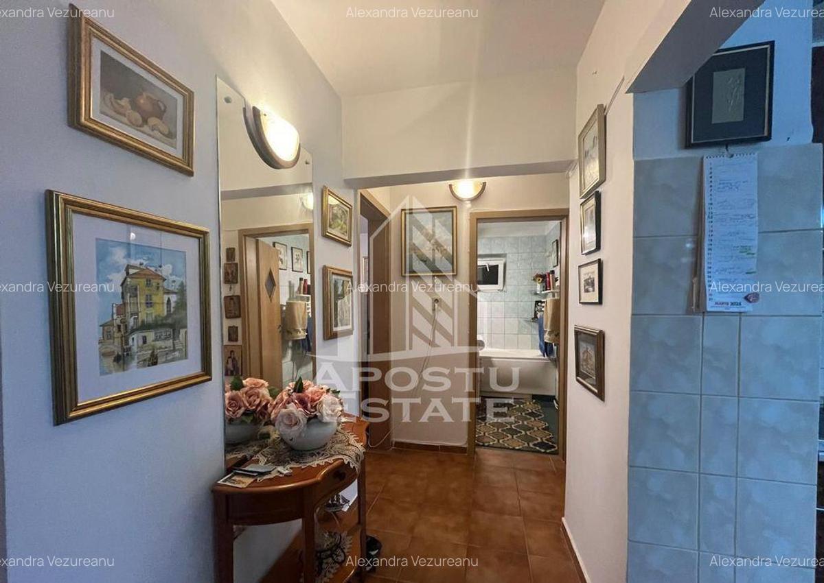 Apartament cu 3 camere si 2 bai, decomandat in zona Giroc... - 4