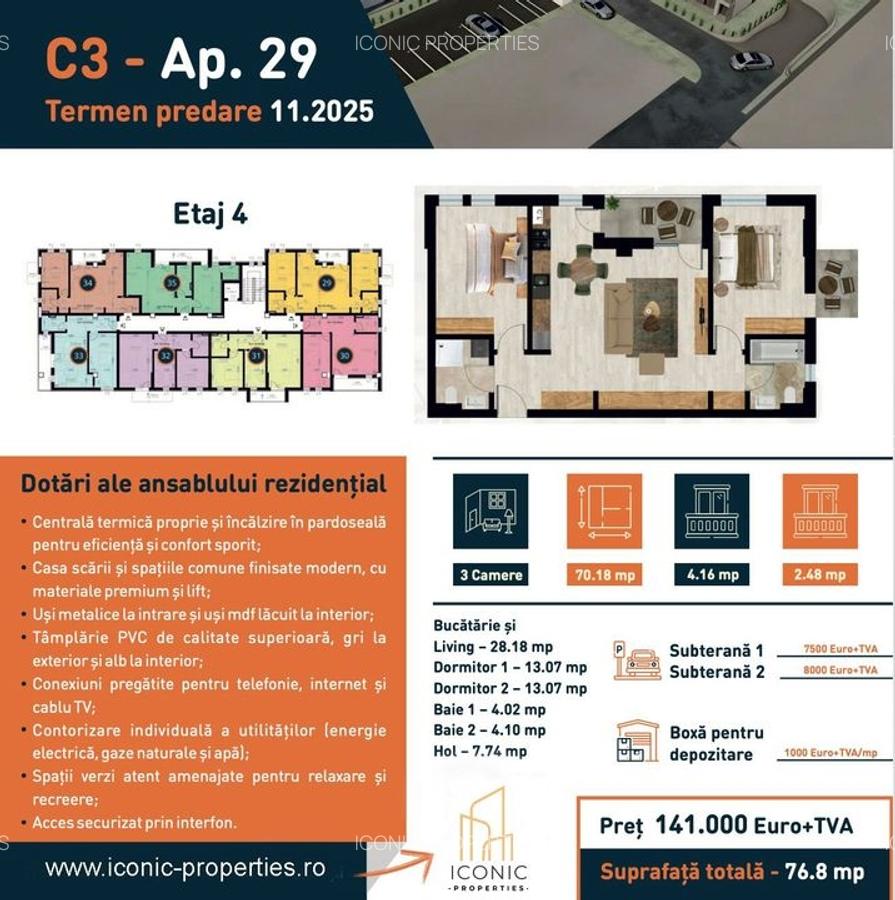 Ultimele apartamente disponibile, investitie sigura,  zona de top ! - 9