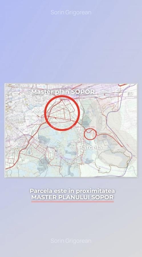 11510 mp intravilan. Sopor. - 2