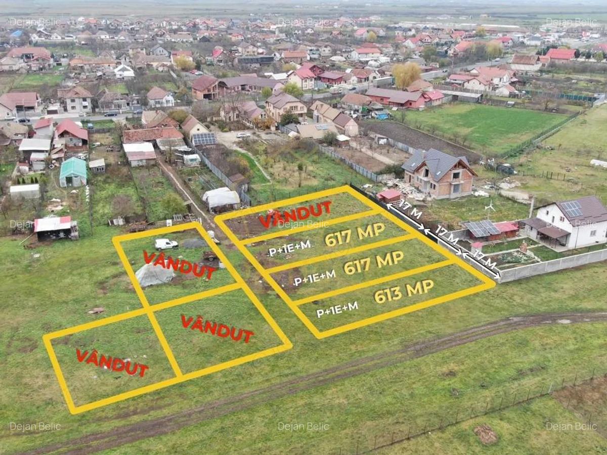 Parcele de teren in Remetea Mare | PUZ APROBAT - 1