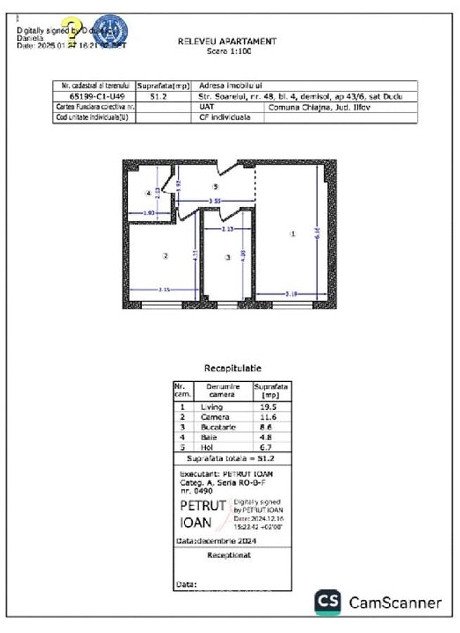 Apartament 2 Camere Decomandat Toate Utilitatile - 3