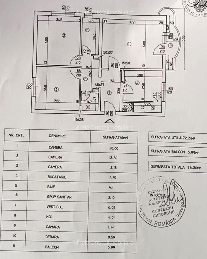 Vanzare Apartament 3 Camere Unirii / Zepter / Emil Botta - 4