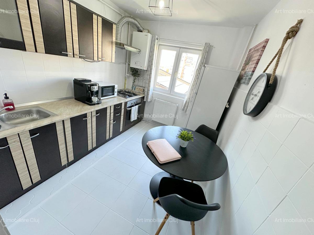 2 camere, decomandate, mobilat modern, in Marasti, strada Aurel Vlaicu - 8