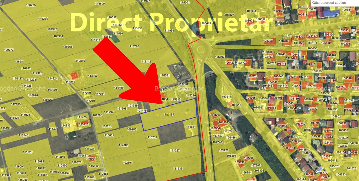 Teren intravilan – Agigea, la intrarea în Eforie Nord, direct proprietar - 1 Teren intravilan – Agigea, la intrarea în Eforie Nord, direct proprietar - 1