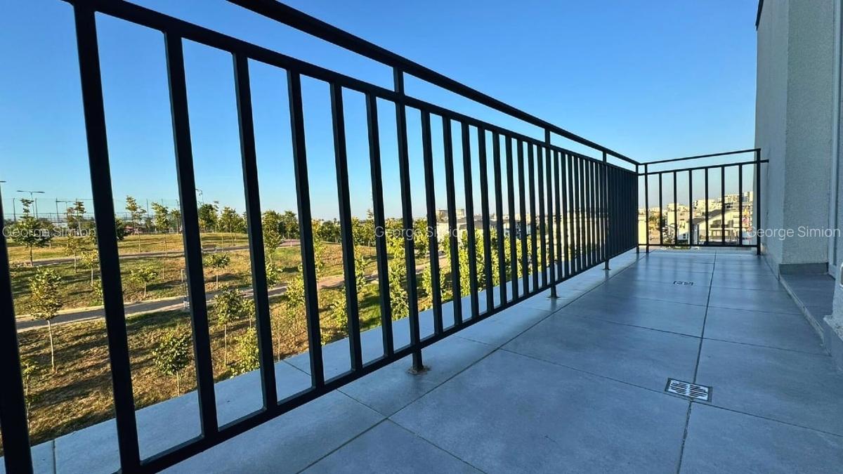 3 camere, 118 mp utili, 3 balcoane, parcare, vedere parc – bloc nou - 2