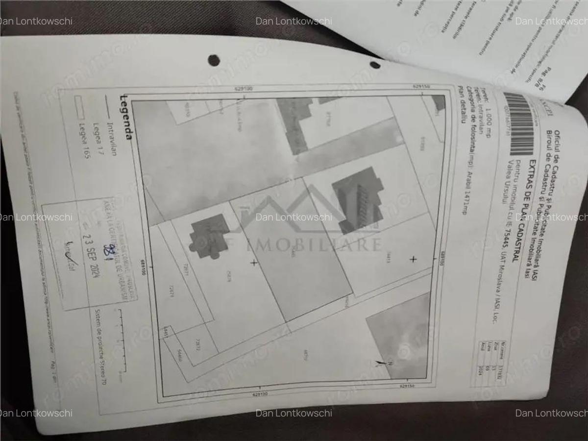 Valea ursului, TEREN 1000mp. utilitati la limita terenului - 3