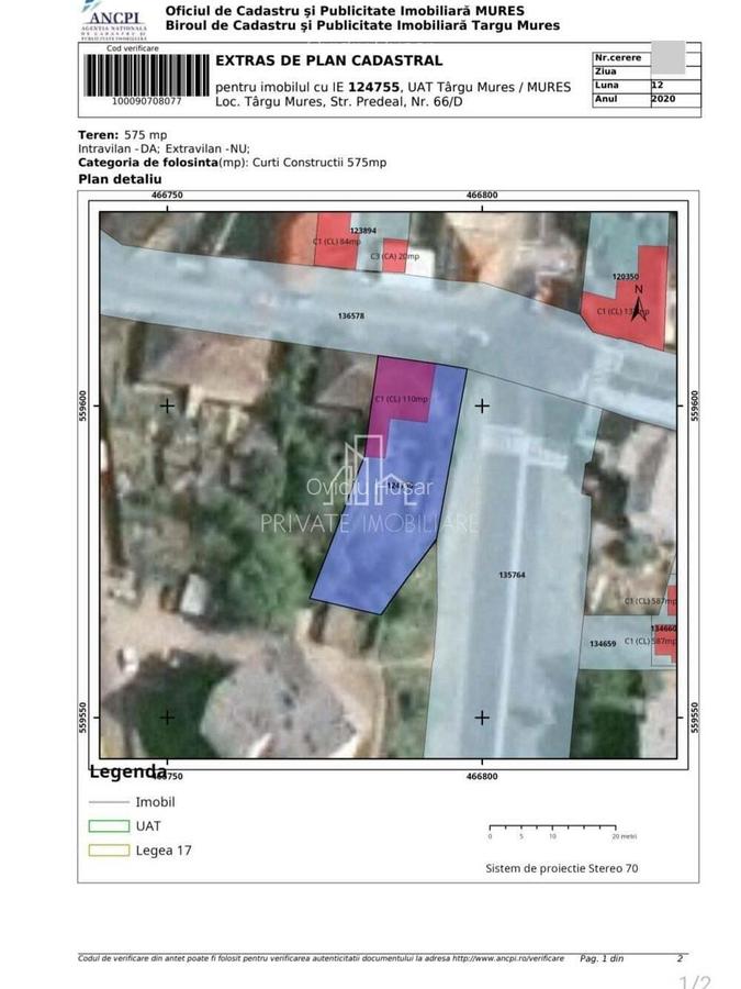 Teren 575 Mp Cu PUZ APROBAT ptr BLOC, Bd Pandurilor, Zona Tudor - 8