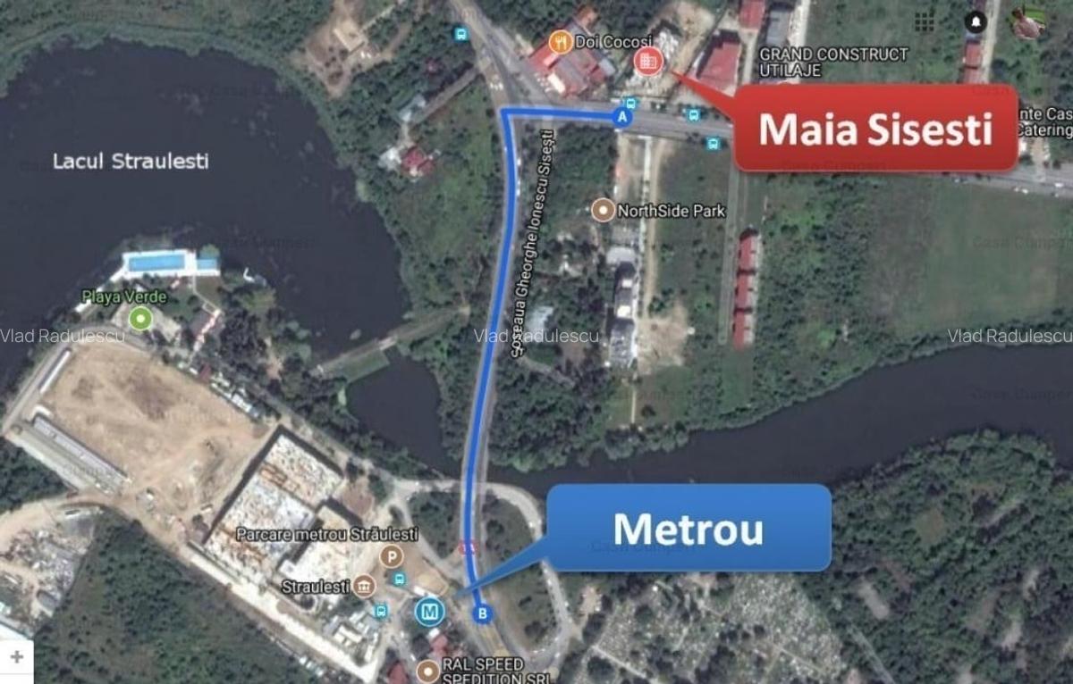 STUDIO DE LUX MOBILAT SI UTILAT | SECTOR 1 | BANEASA | METROU - 4