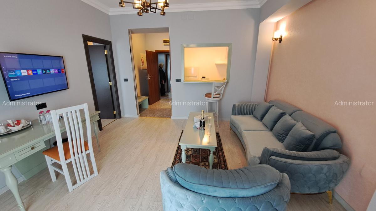 Apartament cu 2 camere semidecomandat, mobilat în Băneasa - 11