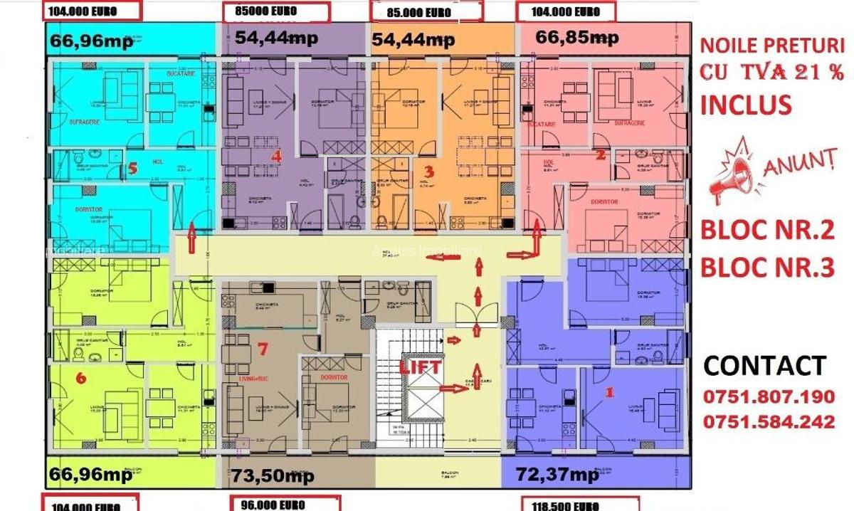 APARTAMENT IN BLOC NOU -DOBROGEA -TOWERS - 1