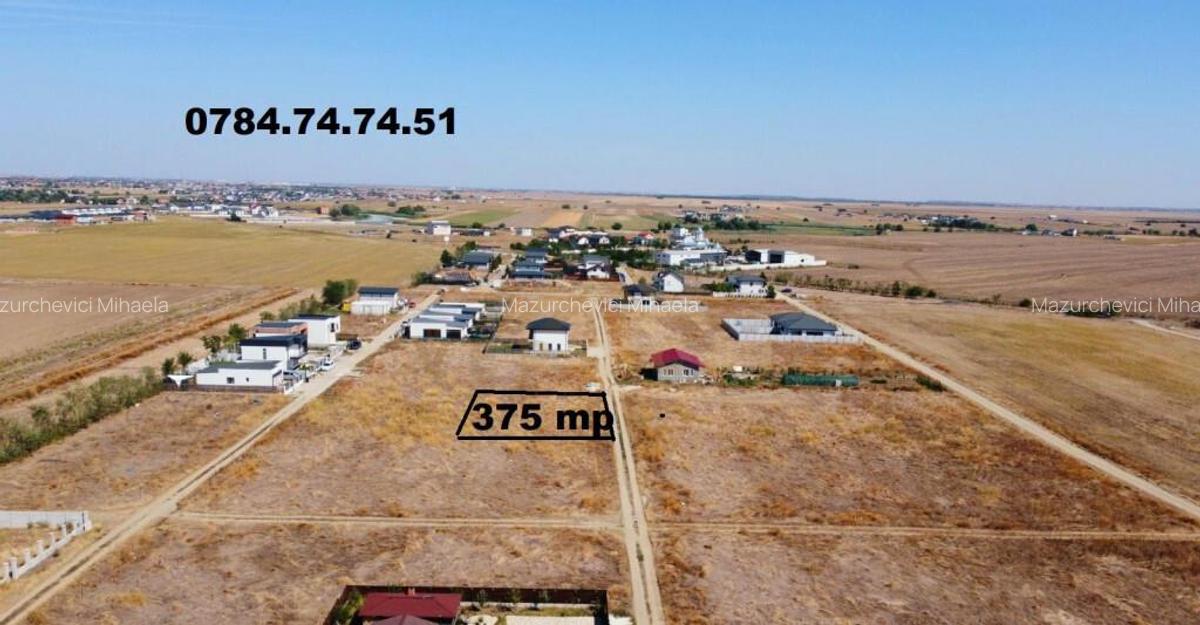 Teren intravilan - gaz si curent - com Berceni - 2