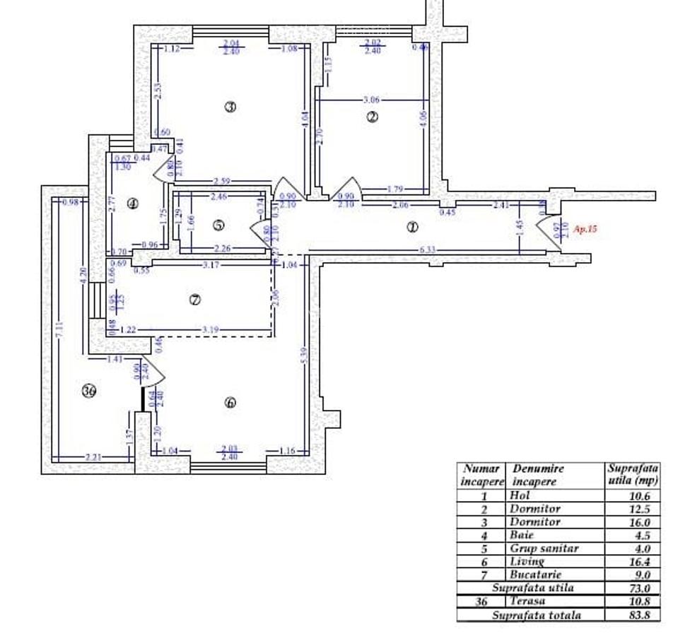 Apartament 3 camere, bloc nou, Colentina - 6