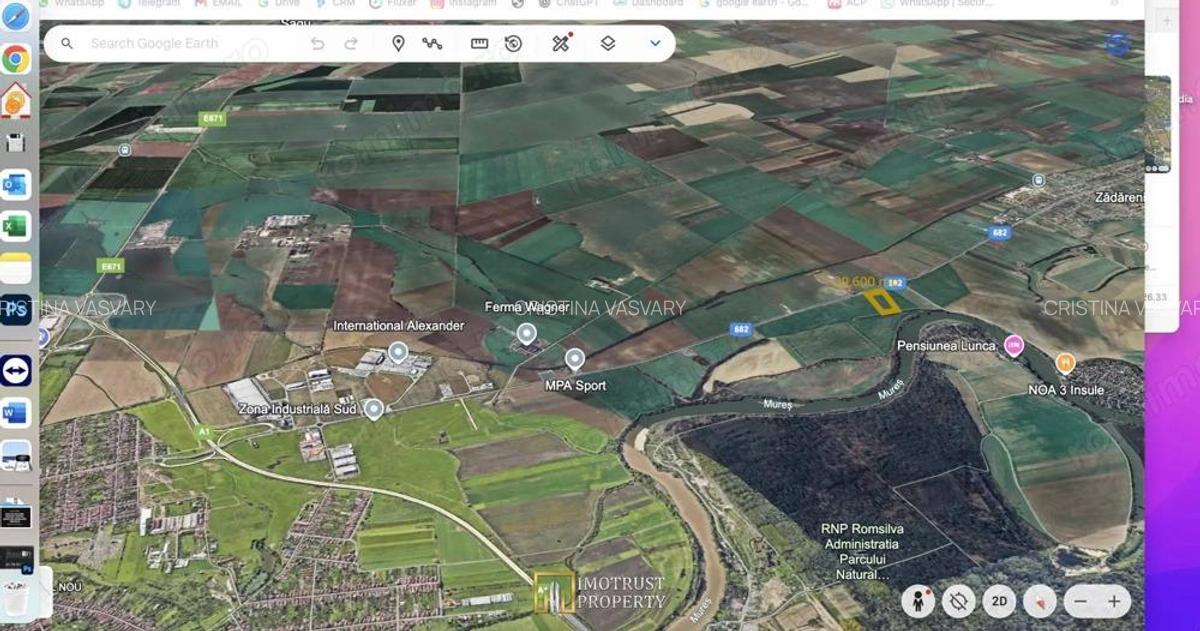 Teren industrial 29.600 mp acces direct la Autostrada A1, Arad - 3