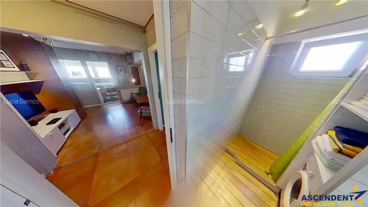 Apartament cu 2 camere,recompartimentat in 3 camere,54 mp,Grivitei. - 14