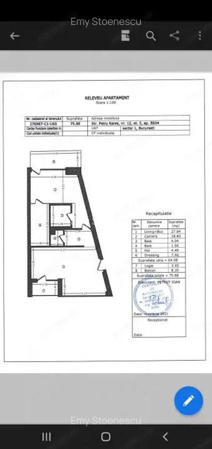 Apartament 2 camere de inchiriat bloc nou Titulescu pasaj Basarab - 16