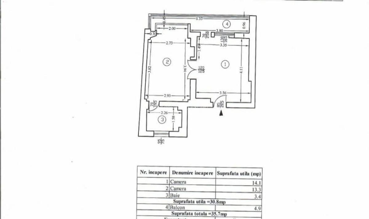 2 camere, tip studio, centrala, pt investitie sau locuit, Ultracentral - 18