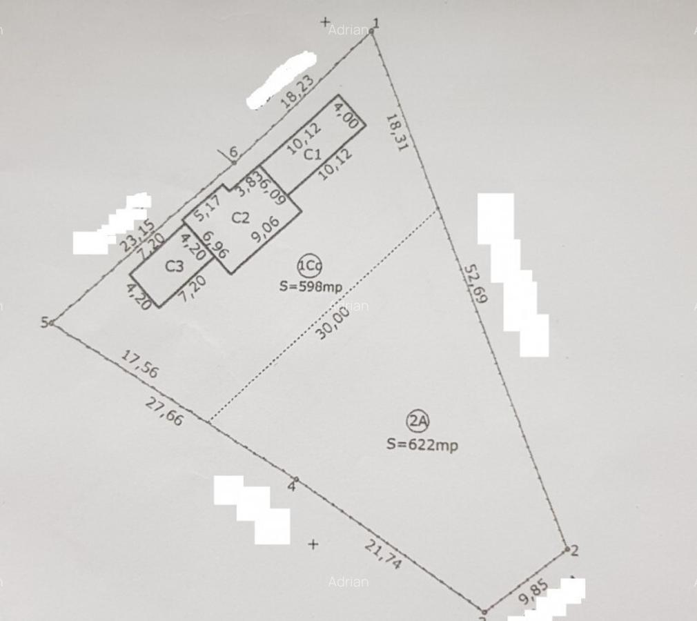 Teren cu Casa Demolabila Sat Praporgescu deschidere 52 ml - 2