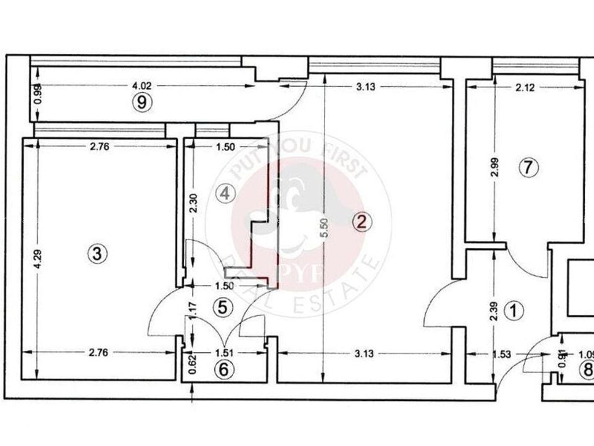 Apartament 2 camere de vanzare Veteranilor - 2