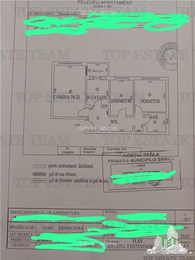 Apartament 3 camere - vanzare - Piata Mare - Braila - 9