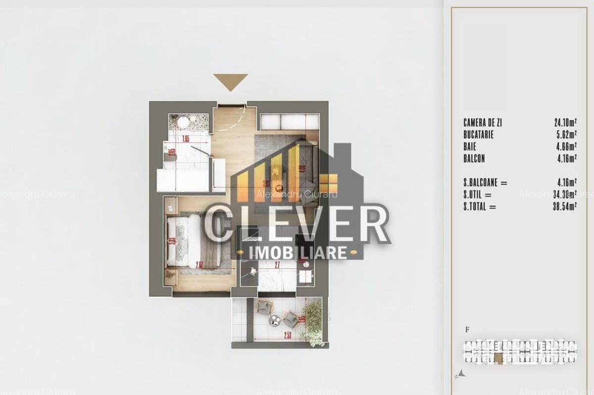 PROMO 2 Camere Finisaje Premium Theodor Pallady Sector 3 - 1