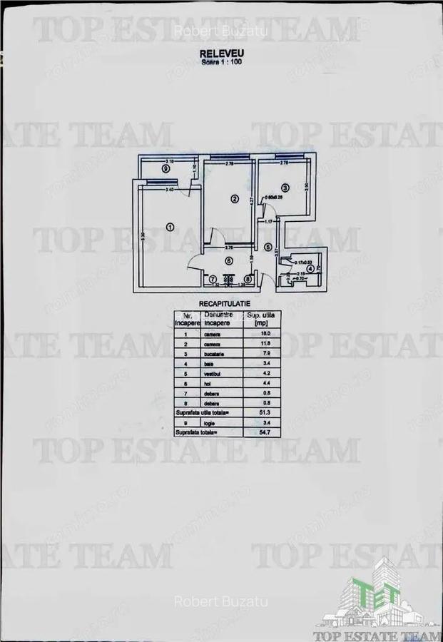 Apartament 2 camere decomandat metrou Dristor - 8