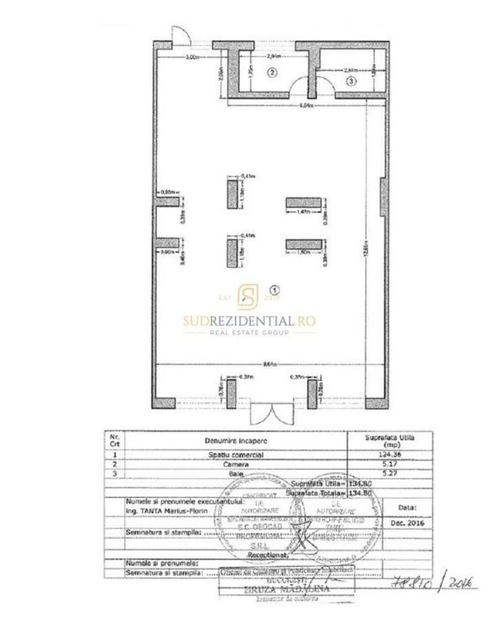 Spatiu comercial, 134.8 mp,4 locuri de parcare, Drumul Binelui stradal - 8