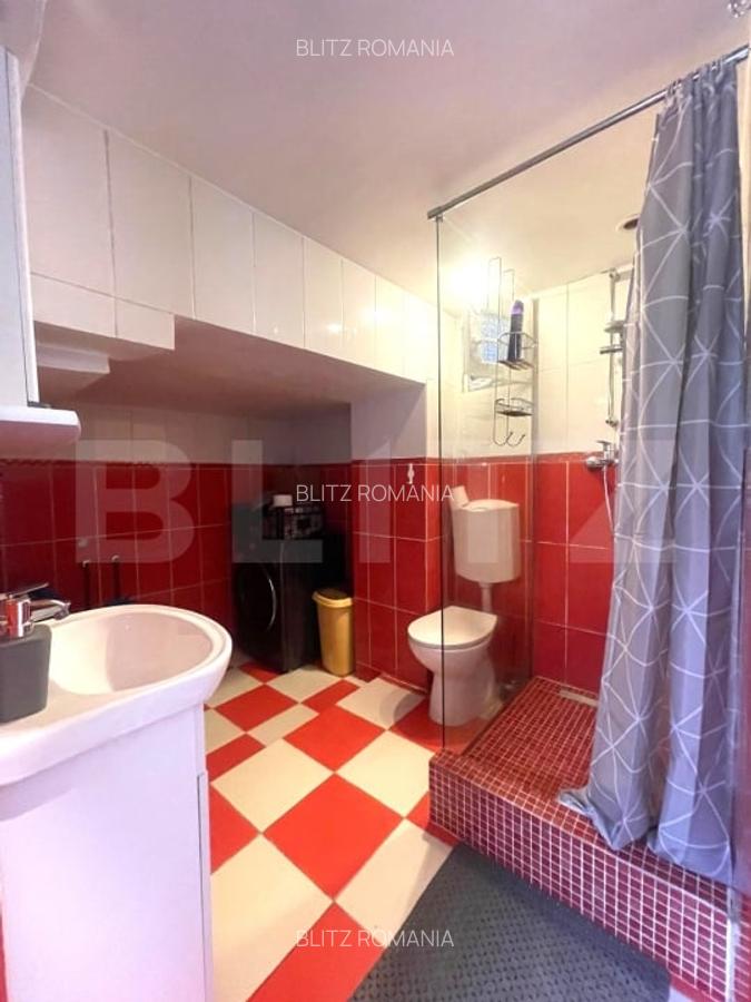 Garsoniera decomandata, 40 mp, curte, parcare, zona strazii Traian - 5