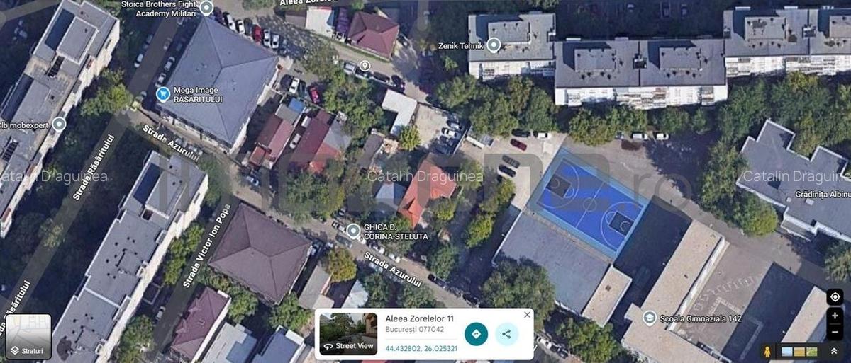 TEREN /PROIECT AUTORIZAT - MILITARI GORJULUI - 4 APARTAMENTE, P+2+M, COMISION 0% - 1