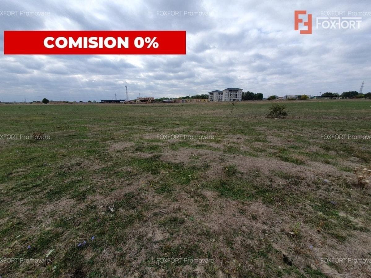COMISION 0% Teren intravilan 1255 mp cu Puz aprobat, zona Giroc - 1