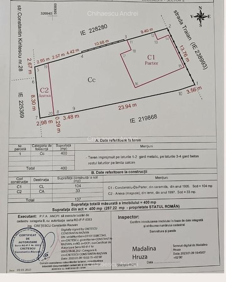 Casa + Anexa | Traian | Pache | Popa Nan | 400 mp- 262 curte - 11