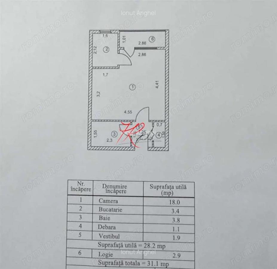 Vanzare Garsoniera decomandata sector 3 - 1