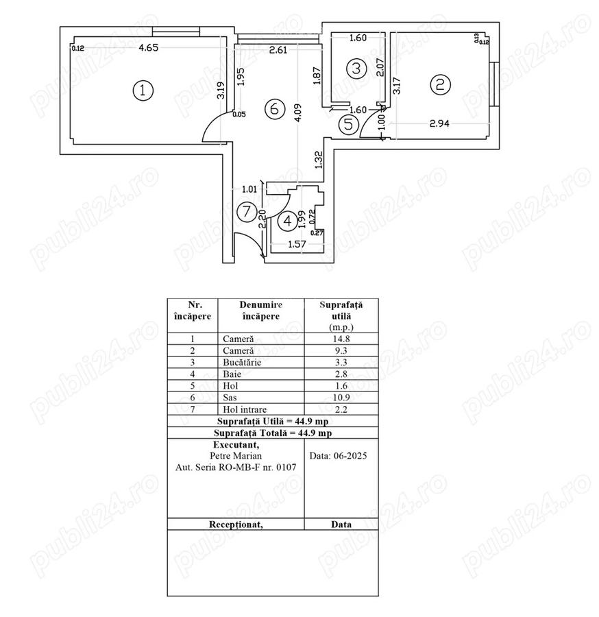 Vand Apartament 2 Camere Decomandat Piata Delfinului - Pret Negociabil - 11