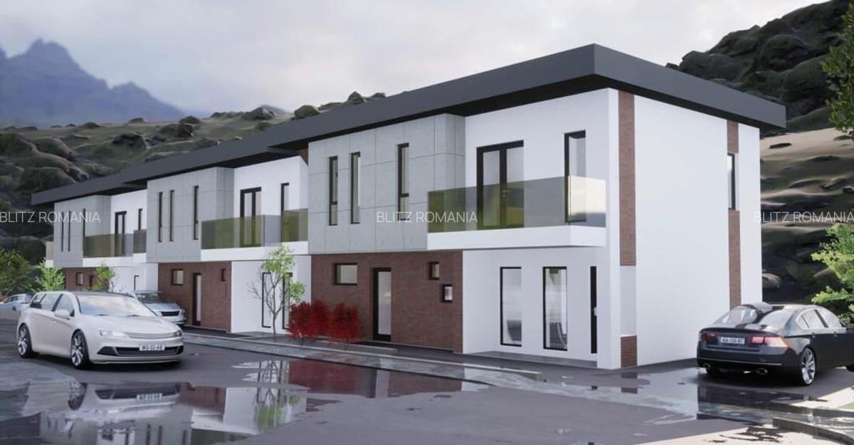 Case cuplate , P + E, 4 camere, 120 mp, 250 teren, complex d - 2