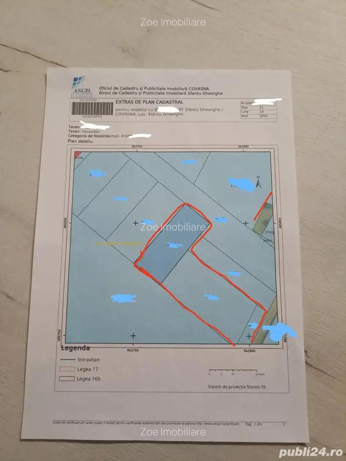 De vanzare teren intravilan construibil in Sfantu Gheorghe - 4