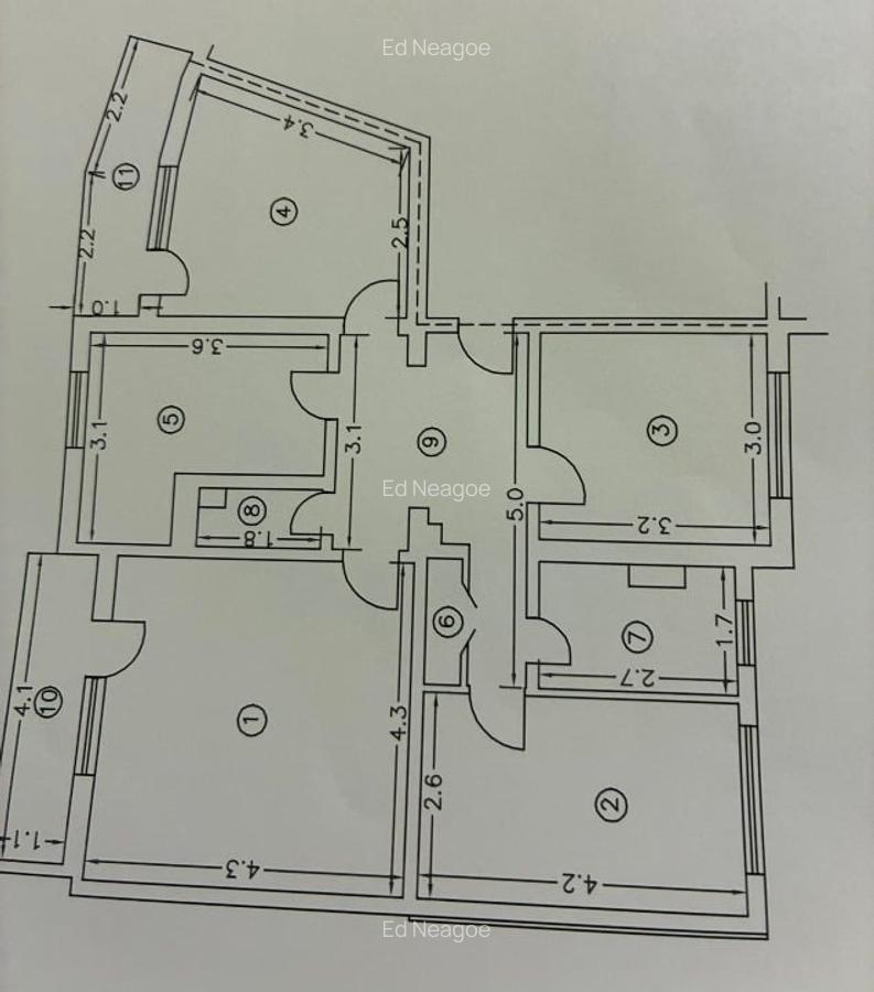 Apartament central 4 camere Pucioasa, vis-a-vis Profi - 4
