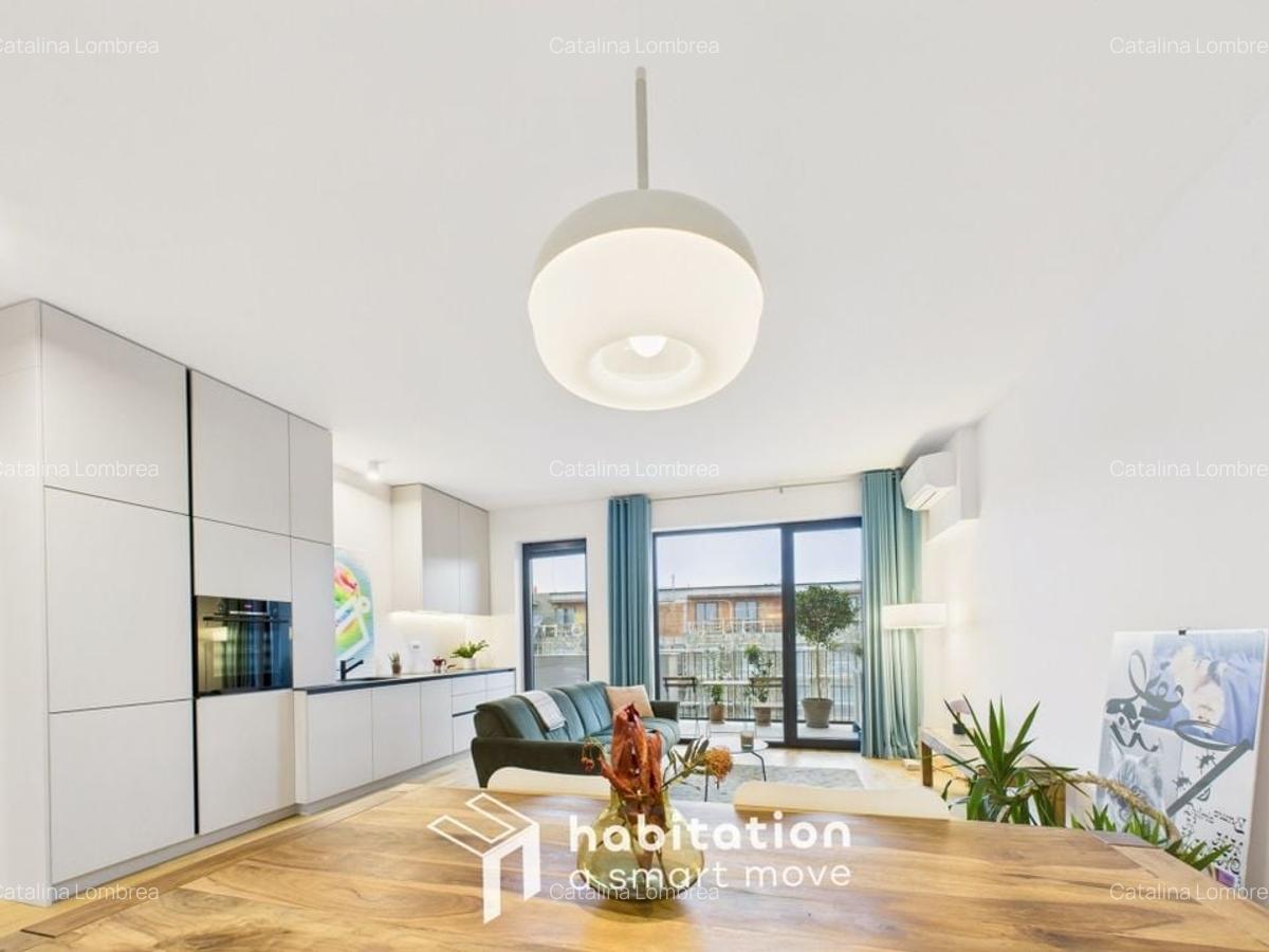 Apartament 3 camere, terasa spatioasa, zona Centralǎ - complex Paltim - 1