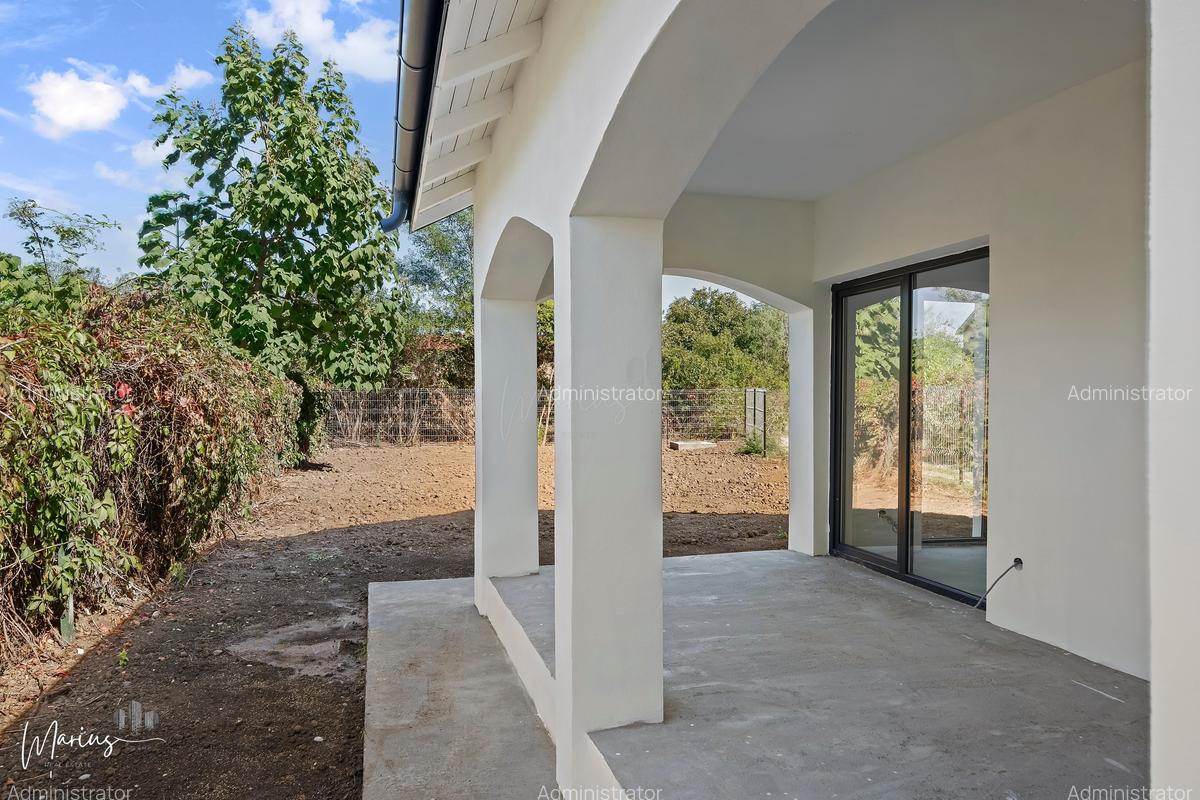 Casă nouă, parter, 500 mp teren Siliștea Snagovului, la 500 m de lac! - 8