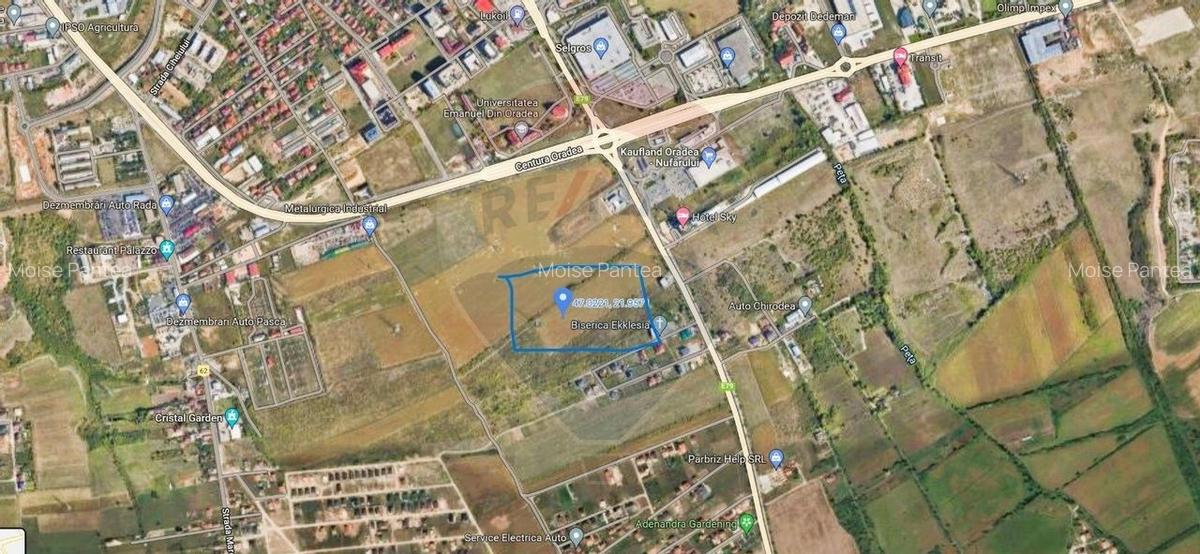 Teren 3187 mp intravilan de vanzare Oradea Nufarul zona Petru Maior - 1