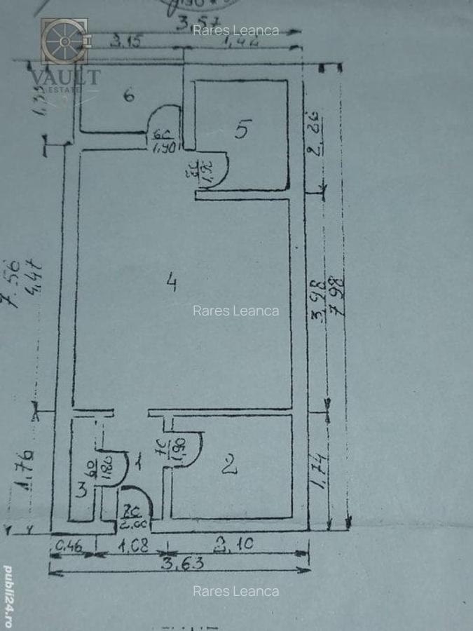 Garsonieră semidecomandată în Progresul - 1