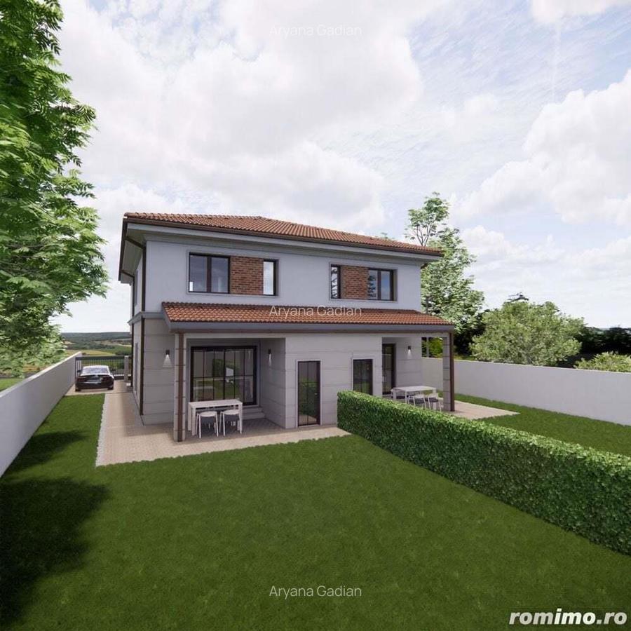 Duplex modern cu 5 camere despartit prin camera tehnica I Mosnita Noua - 3