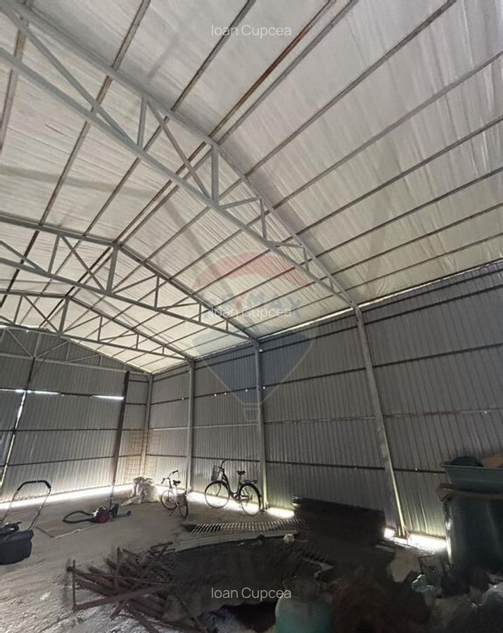 Spa?iu industrial 100mp constructie metalica 3000 m2 teren. - 17