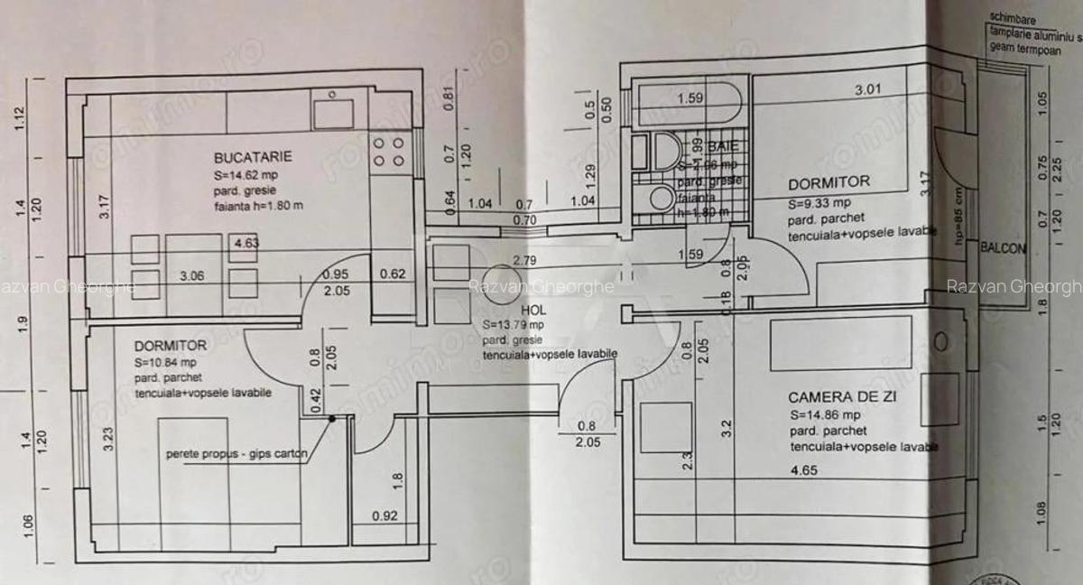 3 camere 66,4 mp utili, Tei - 5