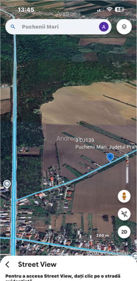 Teren intravilan intre case utilitati limita proprietatii 3100mp - 1